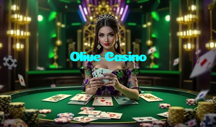 Olive Casino casino presented on mobile device in Pakistan with slots and live games